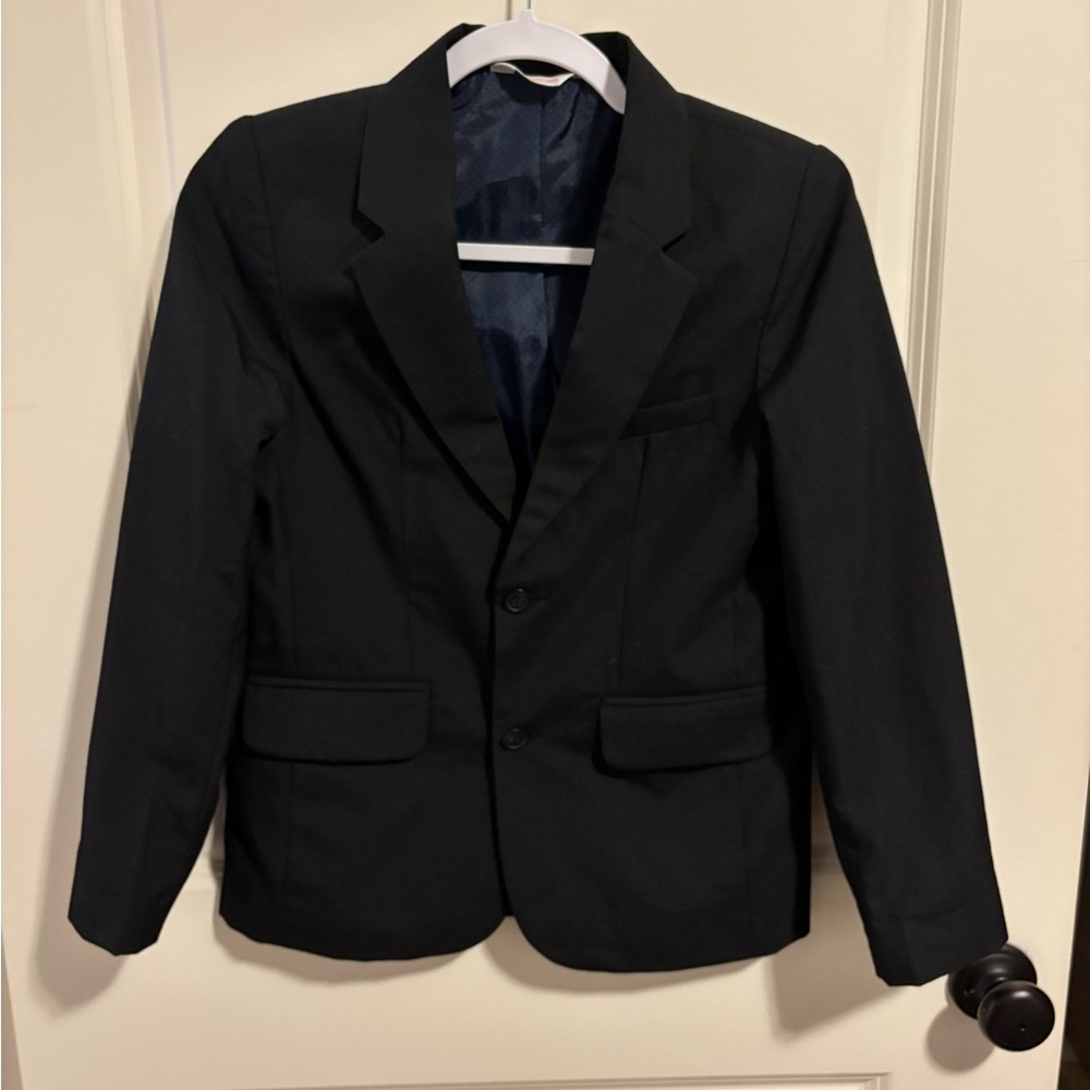 Cat & Jack Black Blazer Boys Sports Coat Formal Dress Up Events Occassion